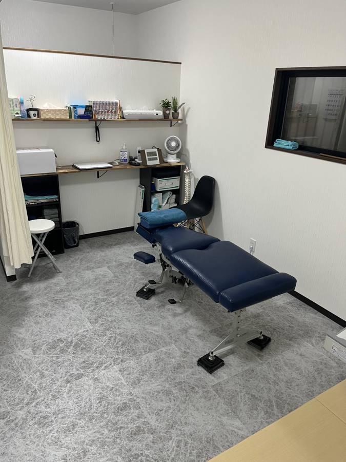 グリーン整骨院の施術室
